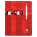 CAHIER 17X22 QUADRILLE 10/10 32P