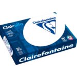 RAMETTE 500 FEUILLES A4 BLANC 80G CLAIRALFA