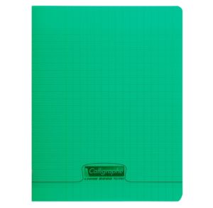 CAHIER 17X22 140P SEYES POLYPRO