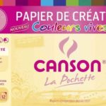 CANSON POCHETTE COULEURS VIVES A4 150G