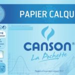 CANSON POCHETTE PAPIER CALQUE A4 70G