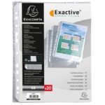 POCHETTES PERFOREES EXACTIVE EXACOMPTA