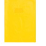 PROTEGE CAHIER 17X22 OPAQUE JAUNE