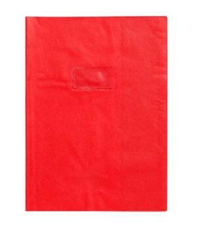 PROTEGE CAHIER 17X22 OPAQUE ROUGE