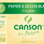 CANSON POCHETTE DESSIN C A GRAIN 24X32 180G