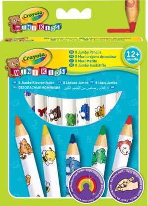 CRAYONS COULEUR MINI KIDS CRAYOLA