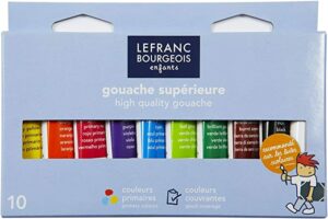 LEFRANC BOURGEOIS GOUACHE SET DE 10 TUBES