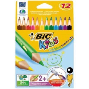 CRAYONS DE COULEURS BIC EVOLUTION TRIANGULAIRE