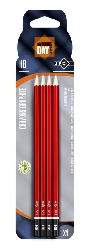 CRAYONS DE PAPIER JPC SET DE 4