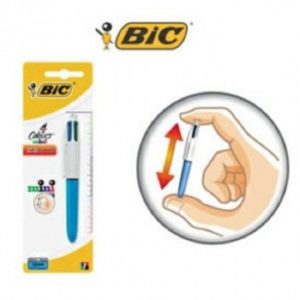 STYLO BIC 4 COULEURS MINI