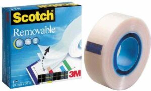 3M SCOTCH RUBAN ADHESIF 811 REPOSITIONNABLE