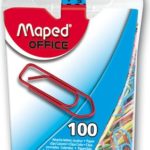 ATTACHE-LETTRES COULEUR 25MM MAPED