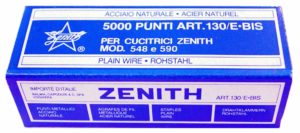 BOITE 5000 AGRAFES ZENITH 130/E