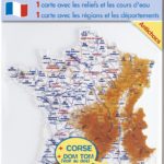 CARTE DE FRANCE MAPED