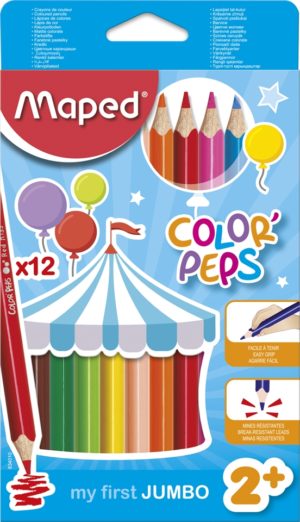 CRAYONS DE COULEUR MAXI MAPED