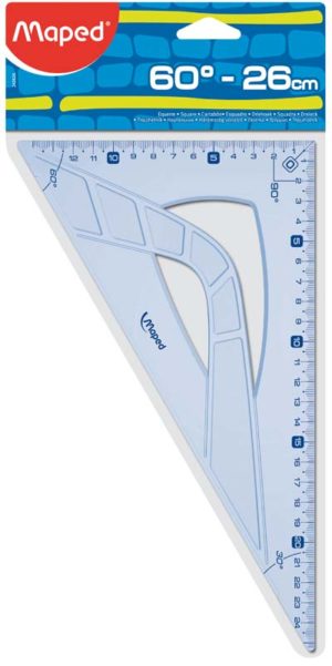 MAPED EQUERRE GEOMETRIC 60° 26CM