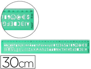 MAPED NORMOGRAPHE TRACE.LETTRES 8MM - Image 2