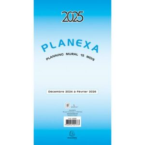 EXACOMPTA CALENDRIER 2025 PLANEXA