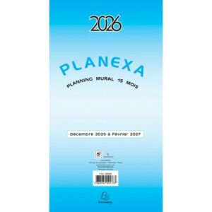EXACOMPTA CALENDRIER 2026 PLANEXA