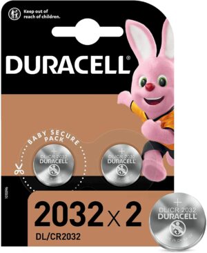 DURACELL PILES CR2032