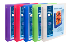 EXACOMPTA CLASSEUR POLYPRO DOS DE 40 PERSONNALISABLE