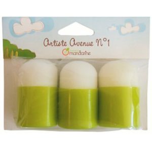 SET TAMPONS MOUSSE A.MANDARINE