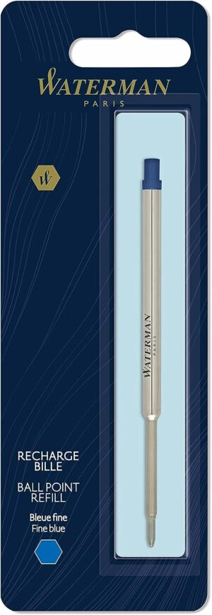 WATERMAN RECHARGE BILLE POINTE FINE BLEU