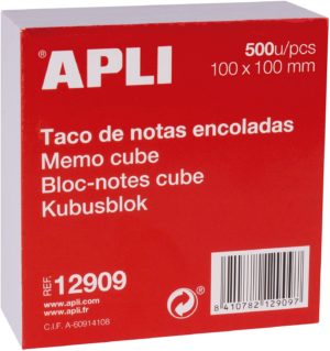 APLI BLOC CUBE BLANC - Image 2