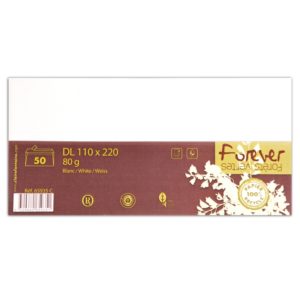 PAQUET 50 ENVELOPPES DL FOREVER