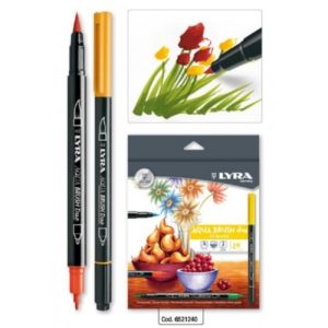 FEUTRES LYRA AQUA BRUSH DUO BOITE DE 24