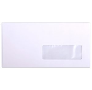 CARTON 500 ENVELOPPES DL BLANCHE A FENETRE