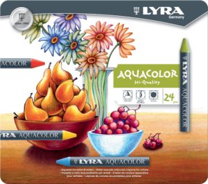 CRAIES LYRA AQUACOLOR BOITE DE 24