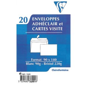 ENVELOPPES ET CARTES DE VISITE