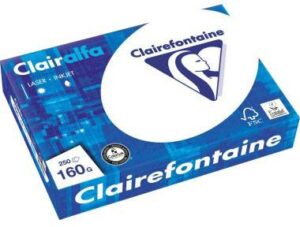 CLAIRALFA RAMETTE A4 BLANC 160G