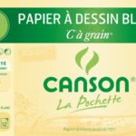 CANSON POCHETTE DESSIN C A GRAIN A4 125G