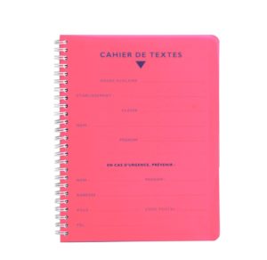 CAHIER DE TEXTE POLYPRO CALLIGRAPHE