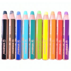 CRAYONS COULEURS STABILO WOODY