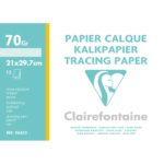 CLAIREFONTAINE POCHETTE PAPIER CALQUE A4 70 GR