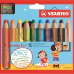 CRAYONS COULEURS STABILO WOODY