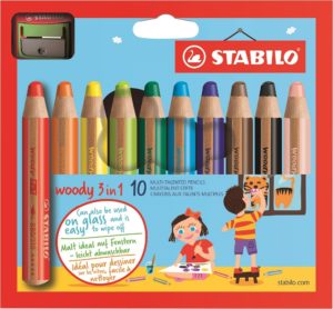 CRAYONS COULEURS STABILO WOODY