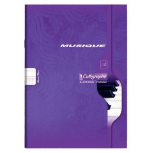 CAHIER MUSIQUE ET CHANT A4