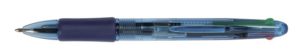 STYLO BIC 4 COULEURS POINTE FINE