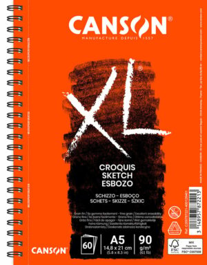 CANSON ALBUM XL CROQUIS SPIRALE A5