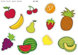 MAXI GOMMETTES FRUITS