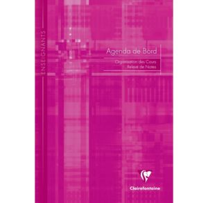 AGENDA DE BORD A4 72 PAGES