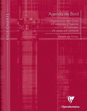 AGENDA DE BORD A4 144 PAGES