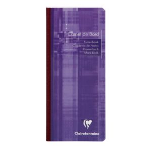 CARNET DE BORD 85X200 120 PAGES