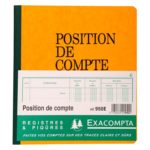 POSITION DE COMPTE 21 X 19