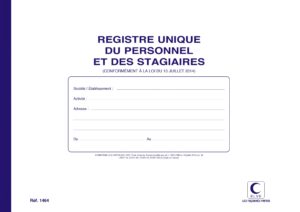 REGISTRE UNIQUE DU PERSONNEL