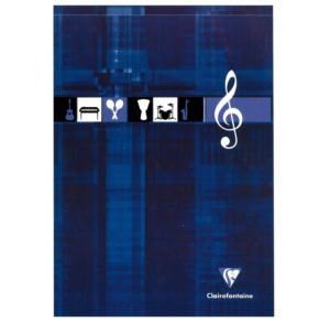 CAHIER MUSIQUE 22X17 CLAIREFONTAINE